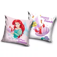 Disney Prinzessin Ariel Kissenbezug 40x40 cm Velours