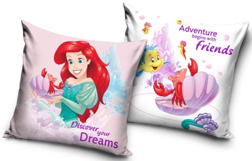 Disney Prinzessin Ariel Kissenbezug 40x40 cm Velours