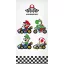 Super Mario Grand Prix Badetuch, Strandtuch 70x140cm