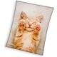 Katze Fluffydream Coral Fleece Decke 130x170cm