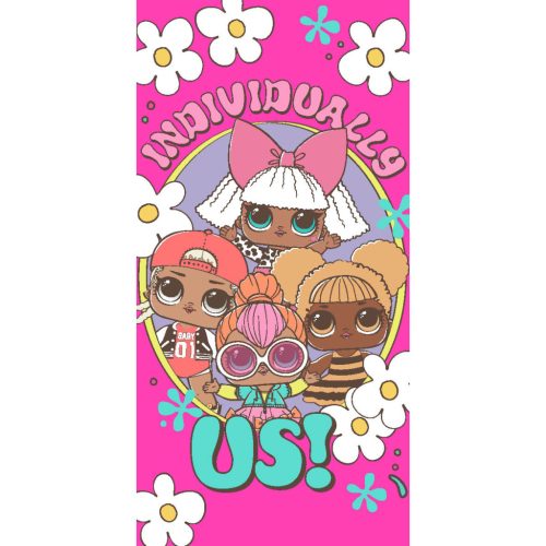 LOL Surprise Flowers Badetuch, Strandtuch 70x140cm