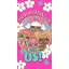 LOL Surprise Flowers Badetuch, Strandtuch 70x140cm