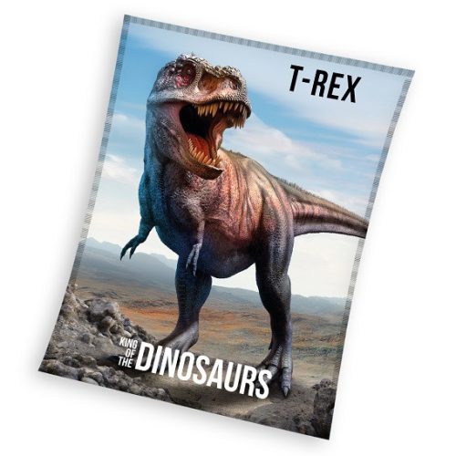 Dinosaurier T-Rex coral fleece Polar Decke 130x170cm
