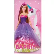 Barbie Born to Dream Badetuch, Strandtuch 70x140cm