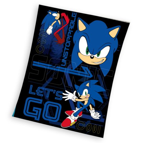 Sonic der Igel Unstoppable Korallenfleece Polar-Decke 130x170cm