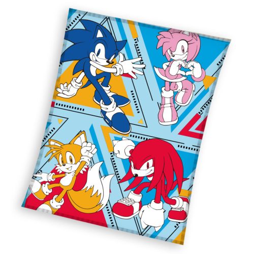 Sonic der Igel Speedstorm Coral Fleece Decke 130x170cm