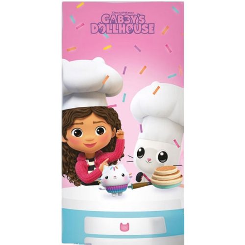 Gabby's Dollhouse Baking Badetuch, Strandtuch 70x140cm