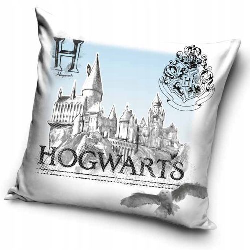 Harry Potter White Hogwarts Dekokissenbezug 40x40 cm Velours