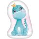 Dinosaurier Crown Formkissen, Zierkissen 40x27 cm