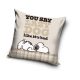 Snoopy Lazy Dog Kissenbezug 40x40 cm