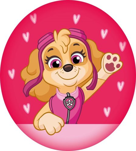 Paw Patrol Skye Heart Formkissen, Dekokissen 37x34 cm