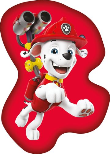 Paw Patrol Marshall Rescue Kissen in Form, Dekokissen 38x30 cm Samt