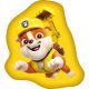 Paw Patrol Rubble Yellow Formkissen, Dekokissen 38x32 cm Velours