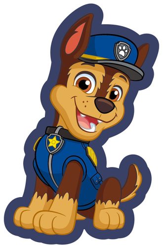 Paw Patrol Chase Smile Dekokissen 38x24 cm Velours