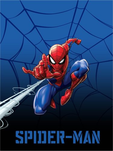 Spiderman Nightweaver coral Fleece Decke 150x200cm