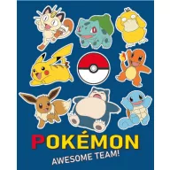 Pokémon Awesome Team Coral Fleece Decke 130x160cm