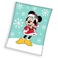 Disney Minnie  Snow Weihnachten Coral Fleece Decke 130x160cm