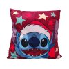 Disney Lilo und Stitch Star Weihnachtskissenbezug 40x40 cm Samt