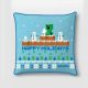 Minecraft Happy Holidays Weihnachten Kissenbezug 40x40 cm Samt