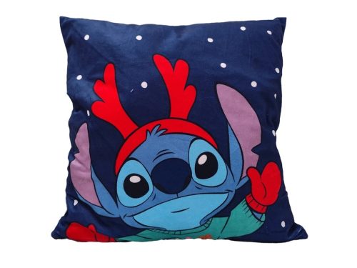 Disney Lilo und Stitch Antler Weihnachts Kissenbezug 40x40 cm Samt