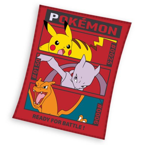 Pokémon Ready Flanell-Polar-Decke 130x160 cm