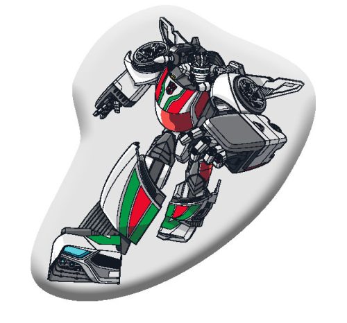 Transformers Autobot Zierkissen 41x34 cm Samt