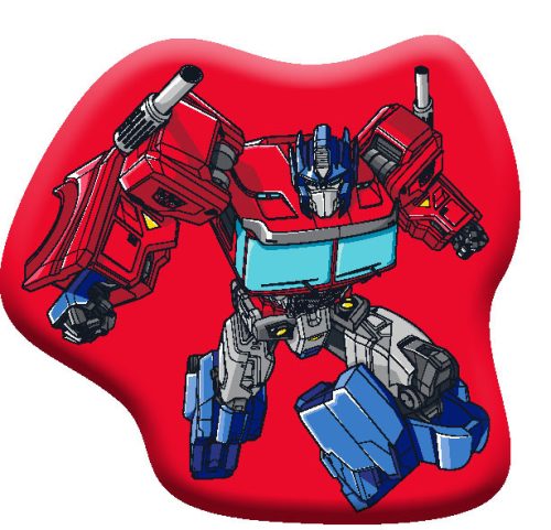 Transformers Red Autobot Dekokissen 39x42 cm Velours