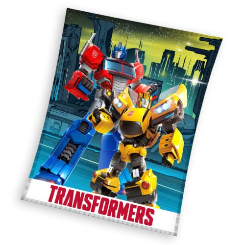 Transformers Cybercore coral fleece Polar-Decke 130x160cm