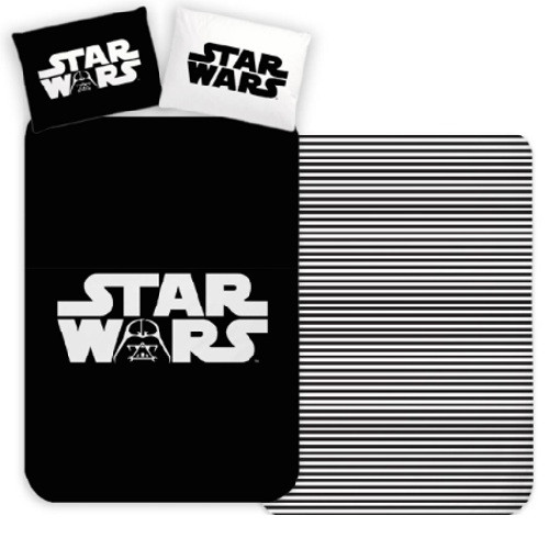 Star Wars Black Bettwäsche 140x200cm, 70x90 cm