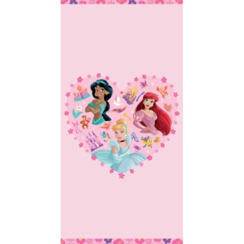 Disney Prinzessin Heartfelt Friendship Badetuch, Strandtuch 70x140cm