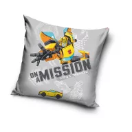 Transformers Mission Samt-Kissenbezug 40x40 cm