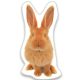 Hase S-förmiges Dekokissen 22*36 cm