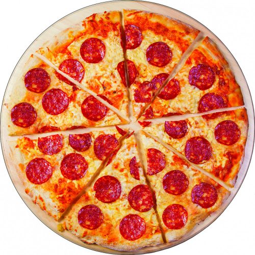 Pizza Formkissen, Zierkissen 38*38 cm