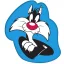 The Looney Tunes geformtes Dekokissen 32*41 cm