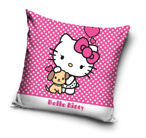 Hello Kitty Dots Kissenbezug 40x40 cm Velour