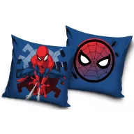 Spiderman Mask  Samt Kissenbezug 40x40 cm