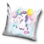 Einhorn Balloon dekoratives Kissen 40x40 cm