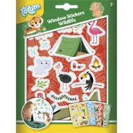 Tiere Wildlife Fensteraufkleber-Set