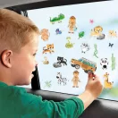 Tiere Wildlife Fensteraufkleber-Set