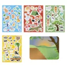 Tiere Wildlife Fensteraufkleber-Set