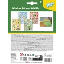 Tiere Wildlife Fensteraufkleber-Set