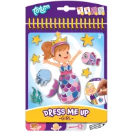 Farbe Girl Anziehspiel-Set