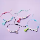 Farbe Totum Buchstaben-Armband-Bastelset