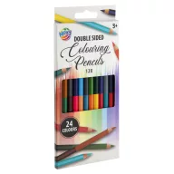 Farbe Moxy Doppelseitiges Bleistift-Set, 12-teilig