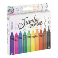 Farbe Moxy Jumbo Wachsmalstifte, 10 Stück