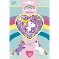 Einhorn Flower Aufkleber-Set 4 Bögen