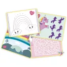 Einhorn Super Sticker-Set mit Spiel