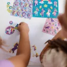 Einhorn Super Sticker-Set mit Spiel