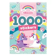 Einhorn Rainbow Stickeralbum mit 1000 Stück