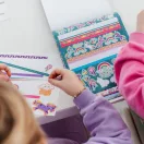 Einhorn Rainbow Stickeralbum mit 1000 Stück